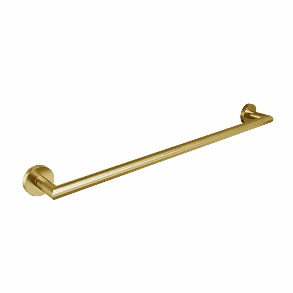 ICO Bath Summit 24" Towel Bar in Brushed Gold