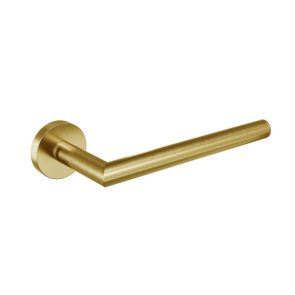 ICO Bath Summit 8" Towel Bar in Brushed Gold