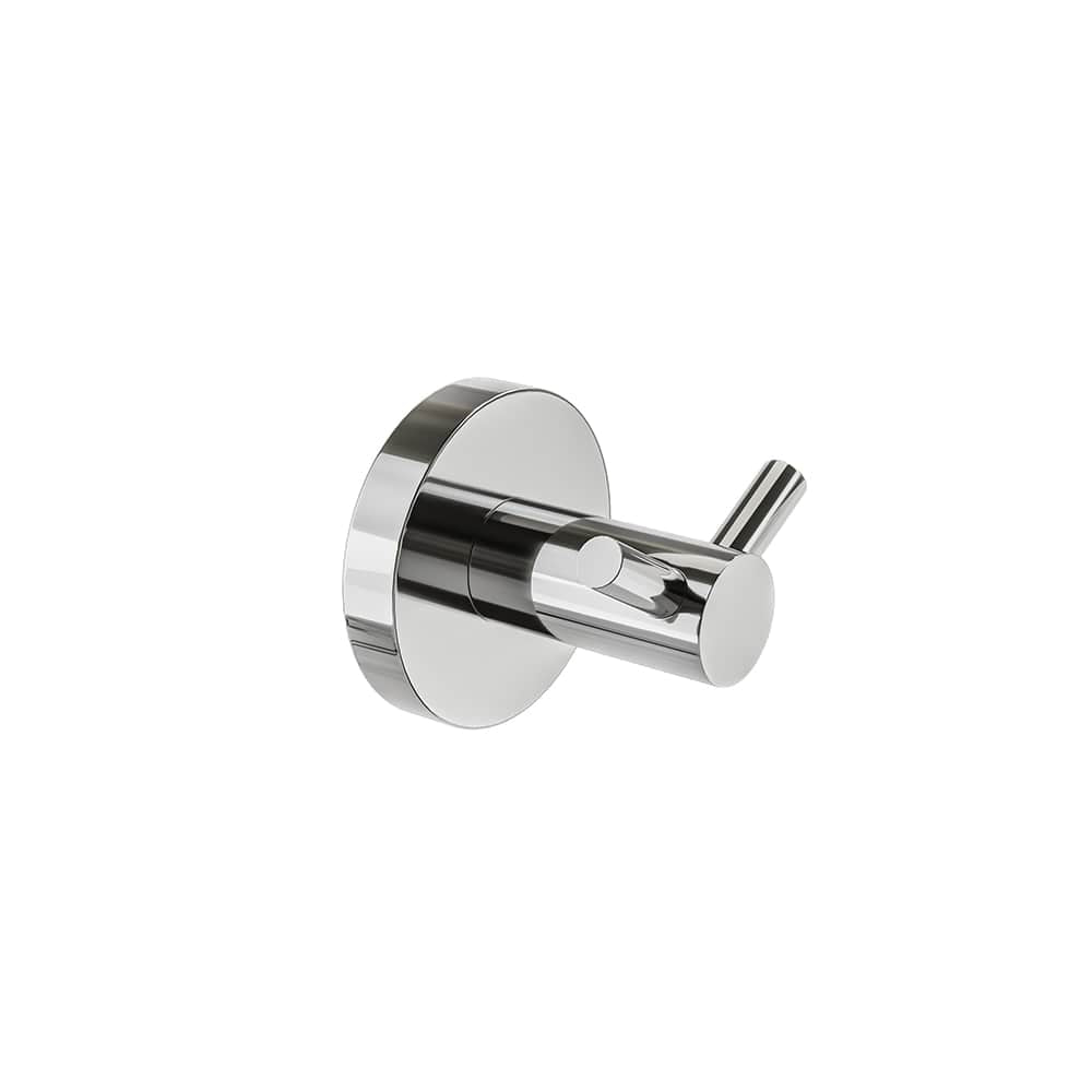 ICO Bath Summit Compact Double Towel Hook in Chrome