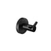 ICO Bath Summit Compact Double Towel Hook in Matte Black