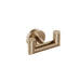 ICO Bath Summit Double Towel Hook in Brushed Bronze
