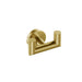 ICO Bath Summit Double Towel Hook in Brushed Gold
