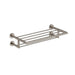 ICO Bath Summit Double Towel Shelf in Brushed Nickel