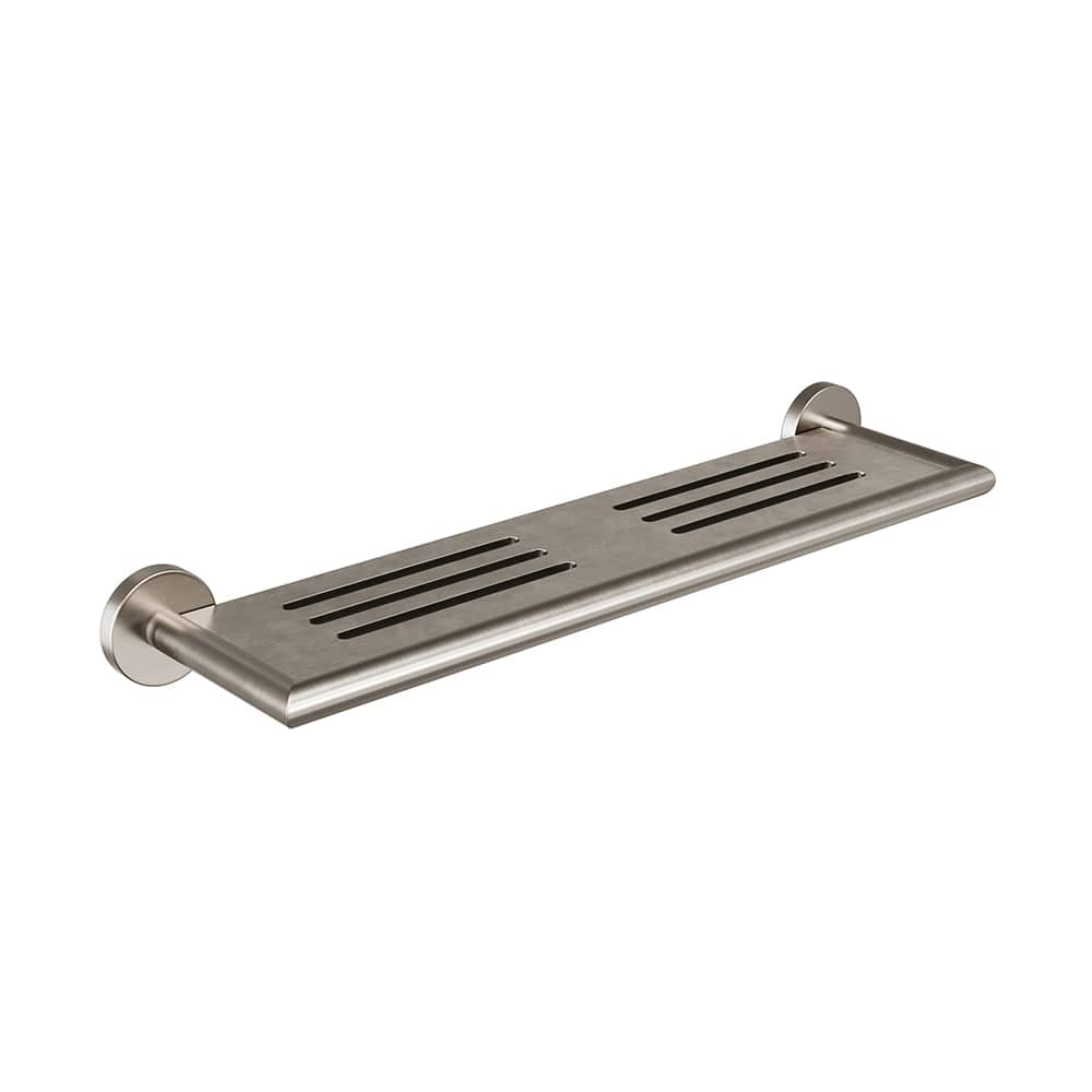 ICO Bath Summit Shower Shelf in Brushed Nickel