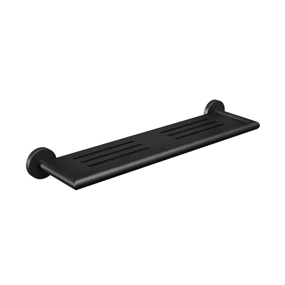 ICO Bath Summit Shower Shelf in Matte Black