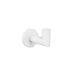 ICO Bath Summit Towel Hook in Matte White