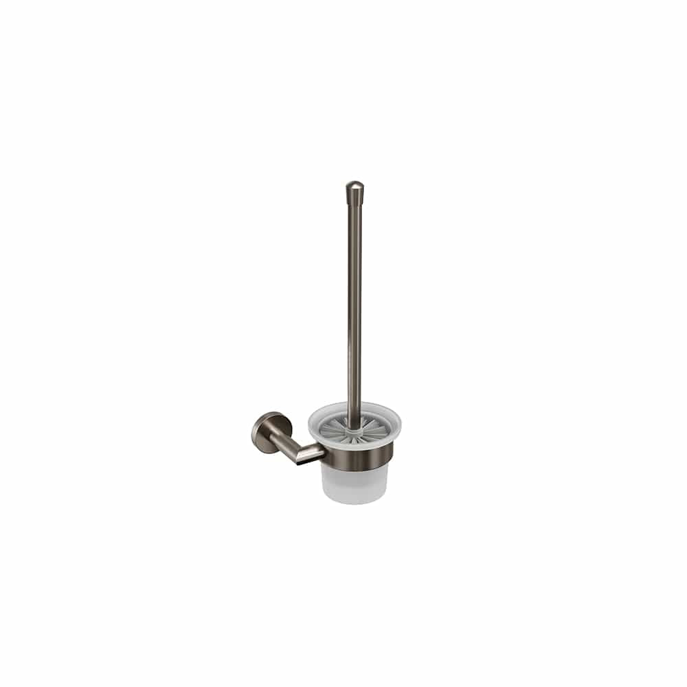 ICO Bath Summit Wall Mounted Toilet Brush in Brushed Nickel