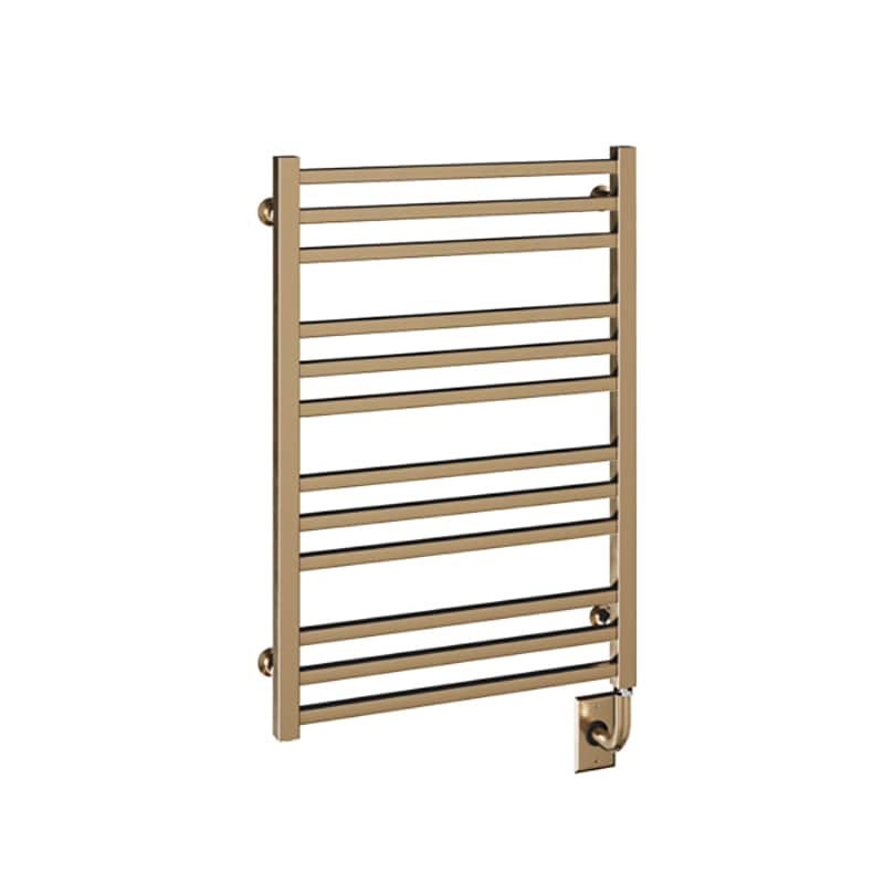 ICO Bath Tuzio Avento 23.5" x 31" Towel Warmer in PVD Brushed Bronze