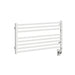 ICO Bath Tuzio Avento 35.5" x 19" Towel Warmer in Matte White