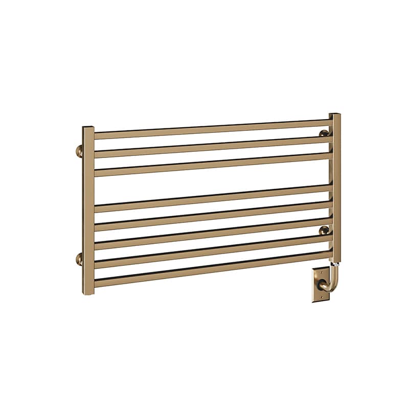 ICO Bath Tuzio Avento 35.5" x 19" Towel Warmer in PVD Brushed Bronze