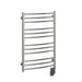 ICO Bath Tuzio Laveno 19.5 X 31 Towel Warmer Polished Nickel Corner View