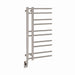 ICO Bath Tuzio Ortona 19.5 X 37 Towel Warmer Polished Nickel Corner View
