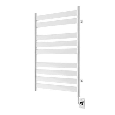 ICO Bath Tuzio Romano 23.5 X 37 Towel Warmer Chrome Corner View
