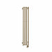 ICO Bath Tuzio Rosendal 10.5 X 59 Towel Warmer Pvd Brushed Bronze Corner View