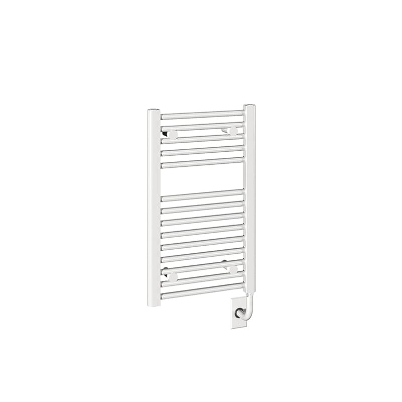 ICO Bath Tuzio Savoy 15.5" x 25" Towel Warmer in Gloss White
