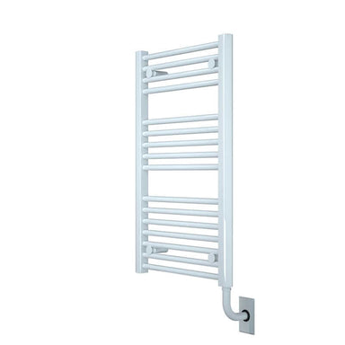 ICO Bath Tuzio Savoy 19" x 31" Towel Warmer in Gloss White