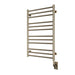 ICO Bath Tuzio Sorano 19.5" x 23" Towel Warmer in Polished Nickel