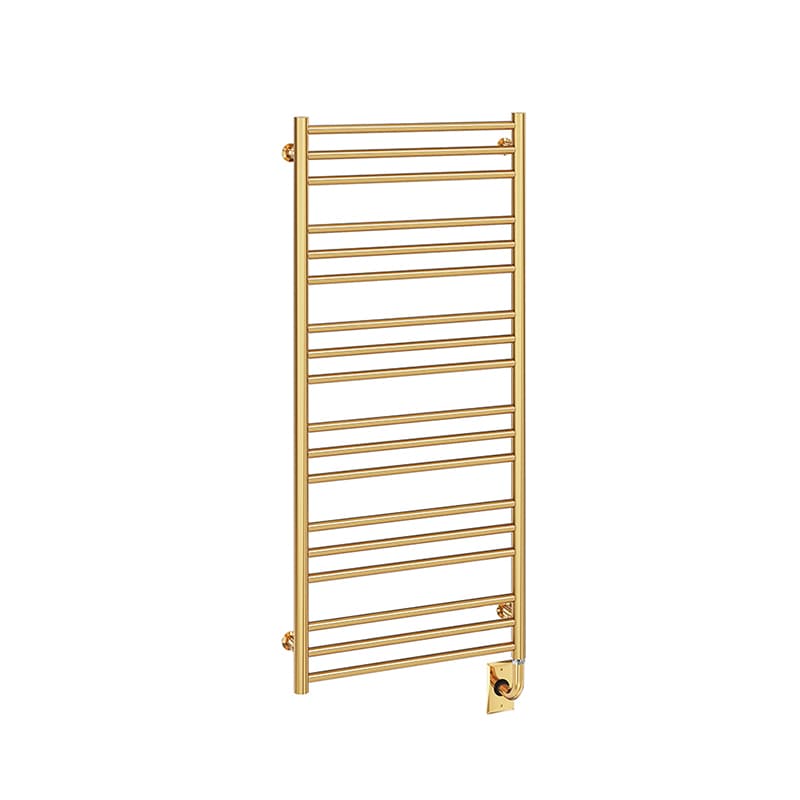 ICO Bath Tuzio Sorano 23.5" x 47.5" Towel Warmer in Unlacquered Brass