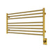 ICO Bath Tuzio Sorano 35.5" x 19" Towel Warmer in PVD Brushed Gold