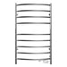 ICO Bath Tuzio Stour 23.5 X 27 Towel Warmer Chrome Plug-in Front View