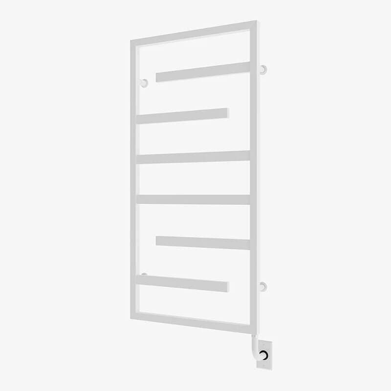 ICO Bath Vasto 23.5″ X 47.5″ Towel Warmer White Corner View