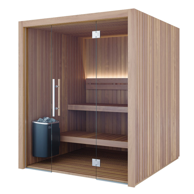 Indo Collection Indoor Sauna Corner View