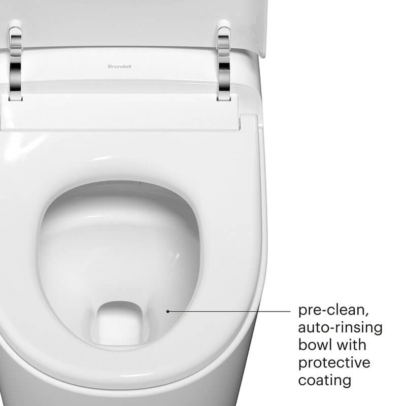Integrated SMART Bidet Toilet Auto Rinsing Bowl