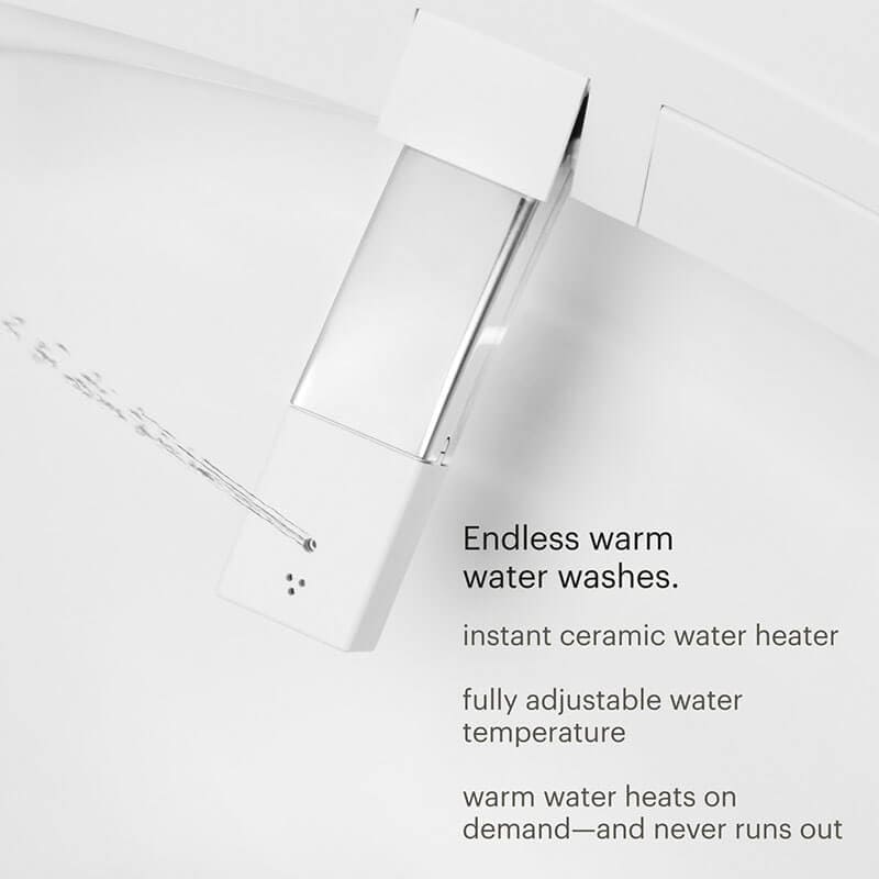 Integrated SMART Bidet Toilet Endless Warm Water Washes