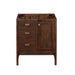 James Martin Addison 30" Single Vanity in Mid Century Acacia Cabinet Only