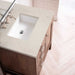James Martin Addison 30" Single Vanity in Mid Century Acacia With Siberian Silestone Top