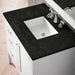 James Martin Addison 36" Single Vanity in Glossy White With Phantome Eclos Top