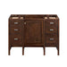 James Martin Addison 48" Single Vanity in Mid Century Acacia Cabinet Only