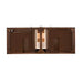 James Martin Addison 60 Inch Double Vanity in Mid Century Acacia Top View