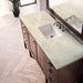 James Martin Addison 60 Inch Single Vanity in Mid Century Acacia With Tajnar Eclos Top