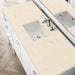 James Martin Addison 60" Single Vanity in Glossy White With Eternal Marfil Top