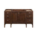 James Martin Addison 60" Single Vanity in Mid Century Acacia Cabinet Only