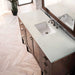 James Martin Addison 60" Single Vanity in Mid Century Acacia With Siberian Silestone Top