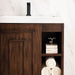 James Martin Alicante 24" Single Vanity Mid Century Acacia Close Up