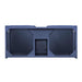 James Martin Alicante 39 5 Inches Single Wall Mount Vanity Azure Blue Top View