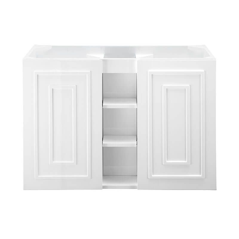 James Martin Alicante 39.5" Single Wall Mount Vanity Glossy White Cabinet Only