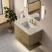 James Martin Allamari 36 Single Vanity Dune Mist in Tajnar Eclos Top