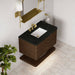 James Martin Allamari 36 Single Vanity Sable in Phantome Eclos Top