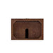 James Martin Amberly 36 Inch Single Vanity in Mid Century Walnut Top View