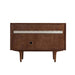 James Martin Amberly 48" Single Vanity in Mid Century Walnut Back View