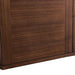 James Martin Amberly 72" Double Vanity in Mid Century Walnut Up Close Without Legs