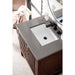 James Martin Athens 30 Inch Single Vanity Mid Century Acacia With Grey Expo Silestone Top