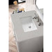 James Martin Athens 30" Single Vanity Glossy White With Eternal Serena Top