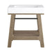 James Martin Auburn 31.5" Single Vanity Weathered Timber Front View in White Background