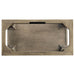 James Martin Auburn 36" Inches Single Vanity Weathered Timber Top View