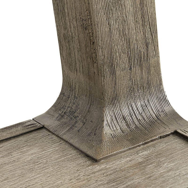 James Martin Auburn 36" Single Vanity Weathered Timber Console Base Only Close Up